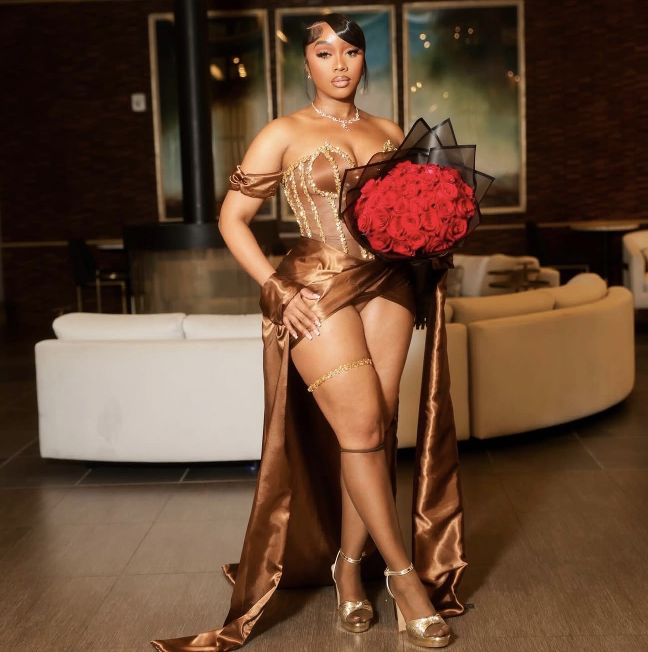Sleek Dionne couture
